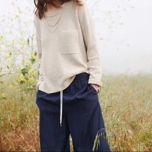 Madewell Thompson Pocket Knit Pullover